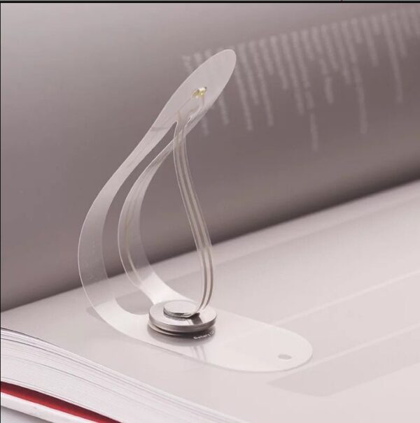 Mini Thin LED Book Light لقراءة مصابيح Nevelty Card Night Bookmark Lab - Image 4