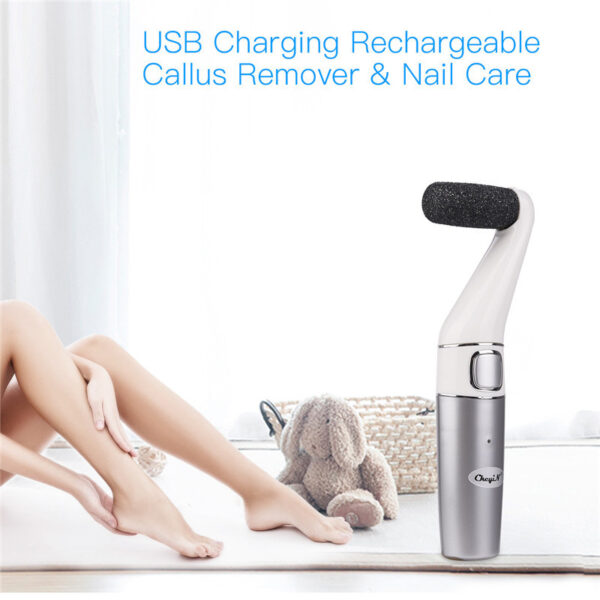 USB ملف القدم القابل لإعادة الشحن المحترف للأقدام الكهربائية Callus Remover Padicure Foot Sander Dead Skin Callus Remover Foot Care