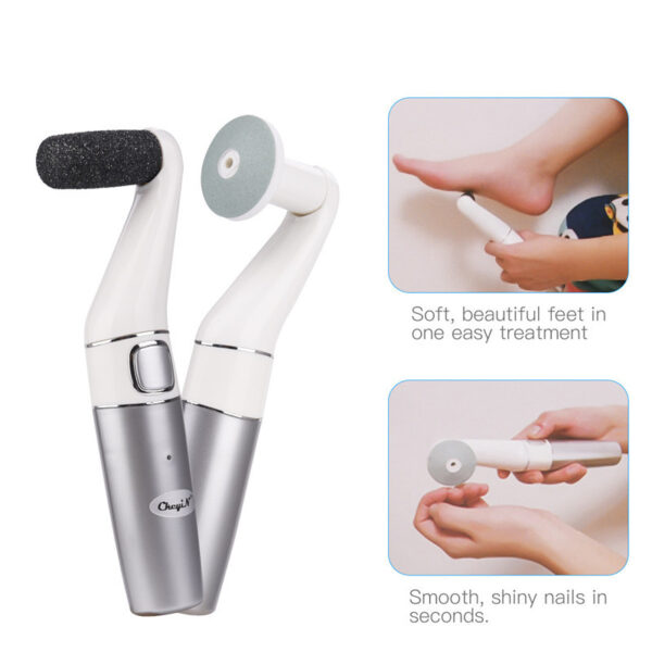 USB ملف القدم القابل لإعادة الشحن المحترف للأقدام الكهربائية Callus Remover Padicure Foot Sander Dead Skin Callus Remover Foot Care - Image 10