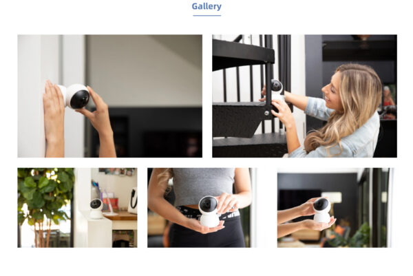 كاميرا IMILAB A1 2K كاميرا WiFi Mi Home App Security Camera CCTV Vedio Surveillance Camera Baby Monitor كاميرا واي فاي - Image 4